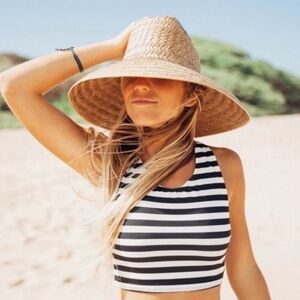 Albion Hang Ten Game Changer Swim Crop / Bikini Top | SMALL NWT